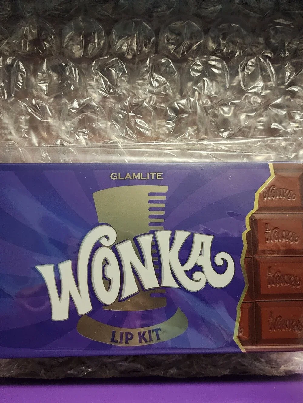 Glamlite X Willie Wonka & The Chocolate Factory PR Box FULL Collection. Rare!
